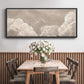 Painted Clouds II - Floater Framed Canvas Print