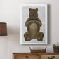 Bear and Hand Heart - Canvas Art Print