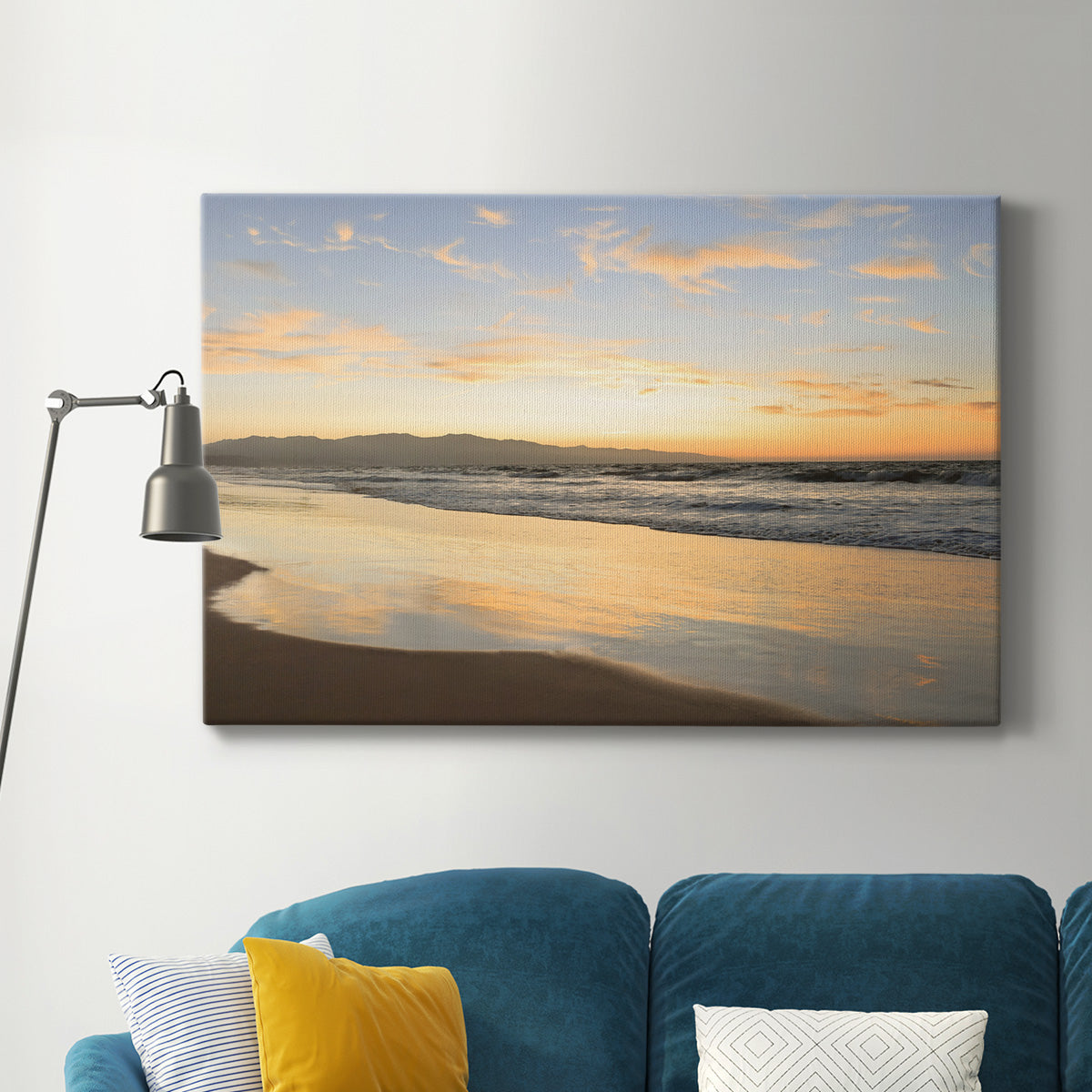 Peaceful Shore Premium Gallery Wrapped Canvas - Ready to Hang