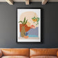 Paper Scene II - Modern Framed Canvas Print