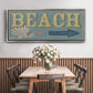 Shoreline Signs III - Floater Framed Canvas Print