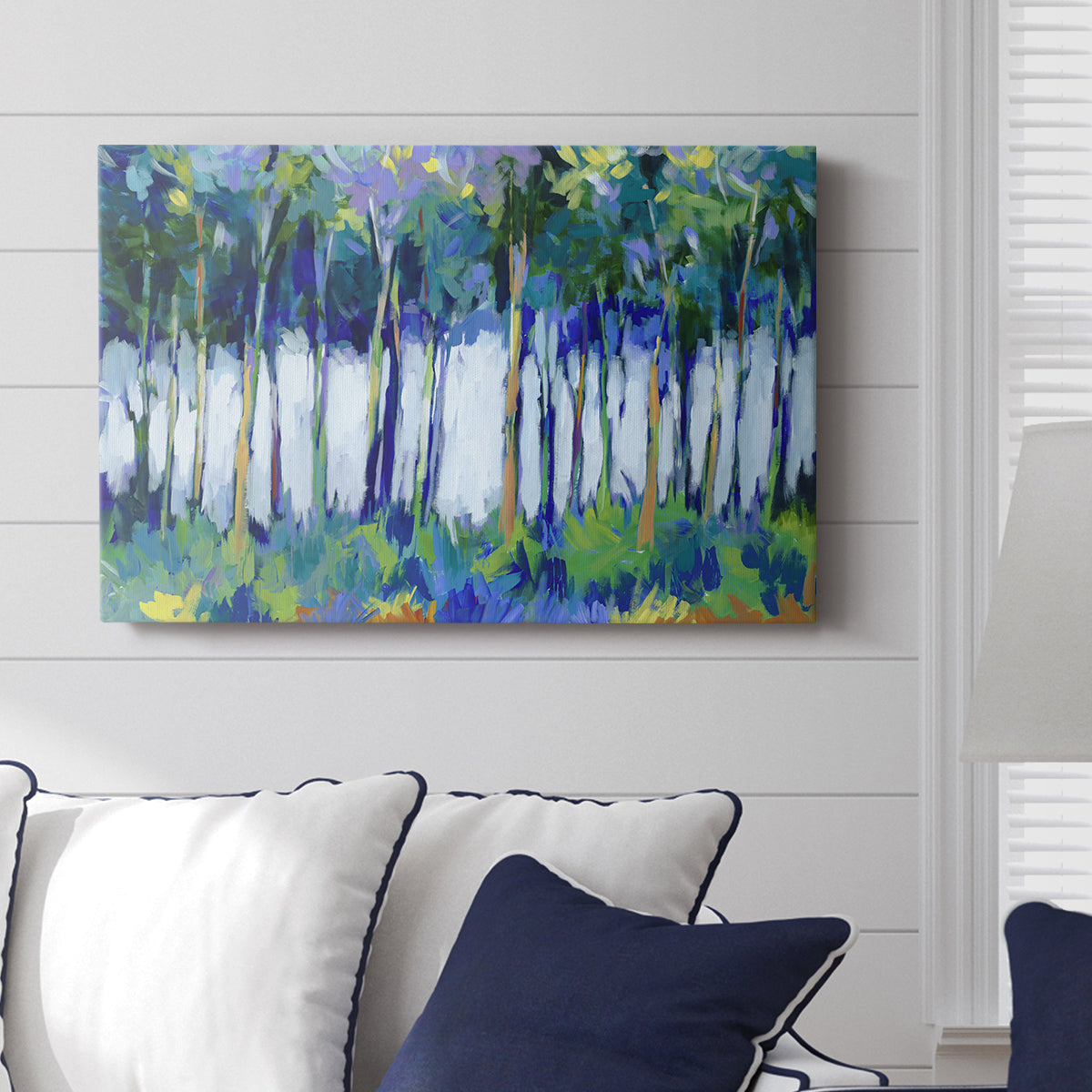 Light Through the Trees - Canvas Art Print