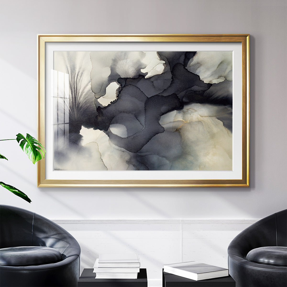 Sound & Color - Modern Framed Art Print