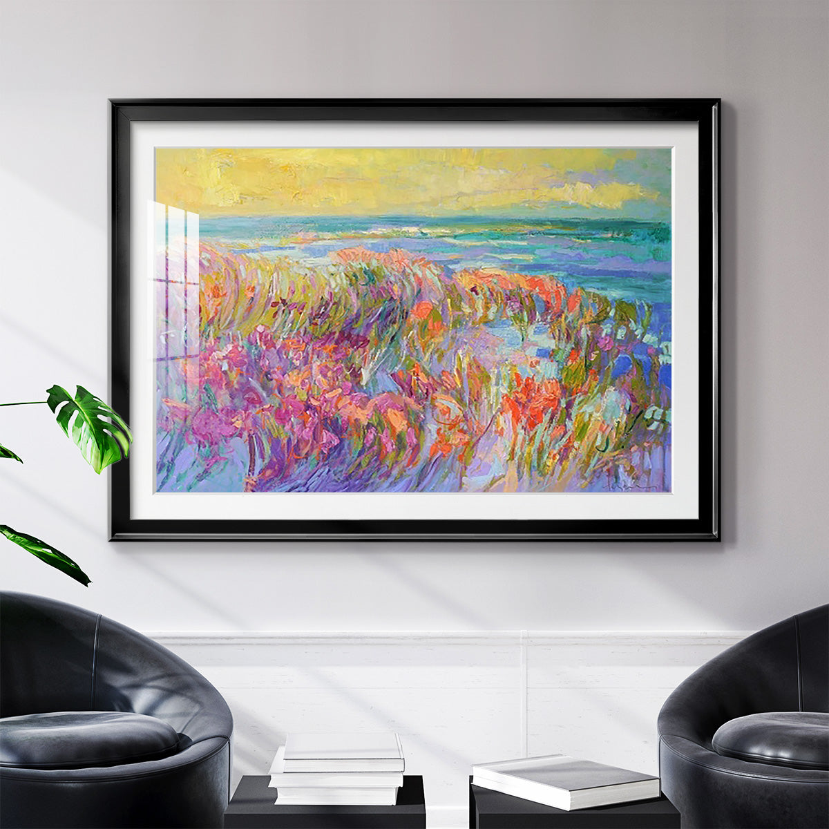 Summer Sanctuary - Modern Framed Art Print