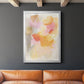 Warm Petals I - Modern Framed Canvas Print
