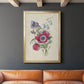 Antique Garden Bouquet I - Modern Framed Canvas Print