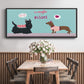 Valendogs Collection C - Floater Framed Canvas Print