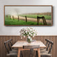 Around the Bend - Floater Framed Canvas Print