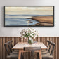 Shore Days II - Floater Framed Canvas Print