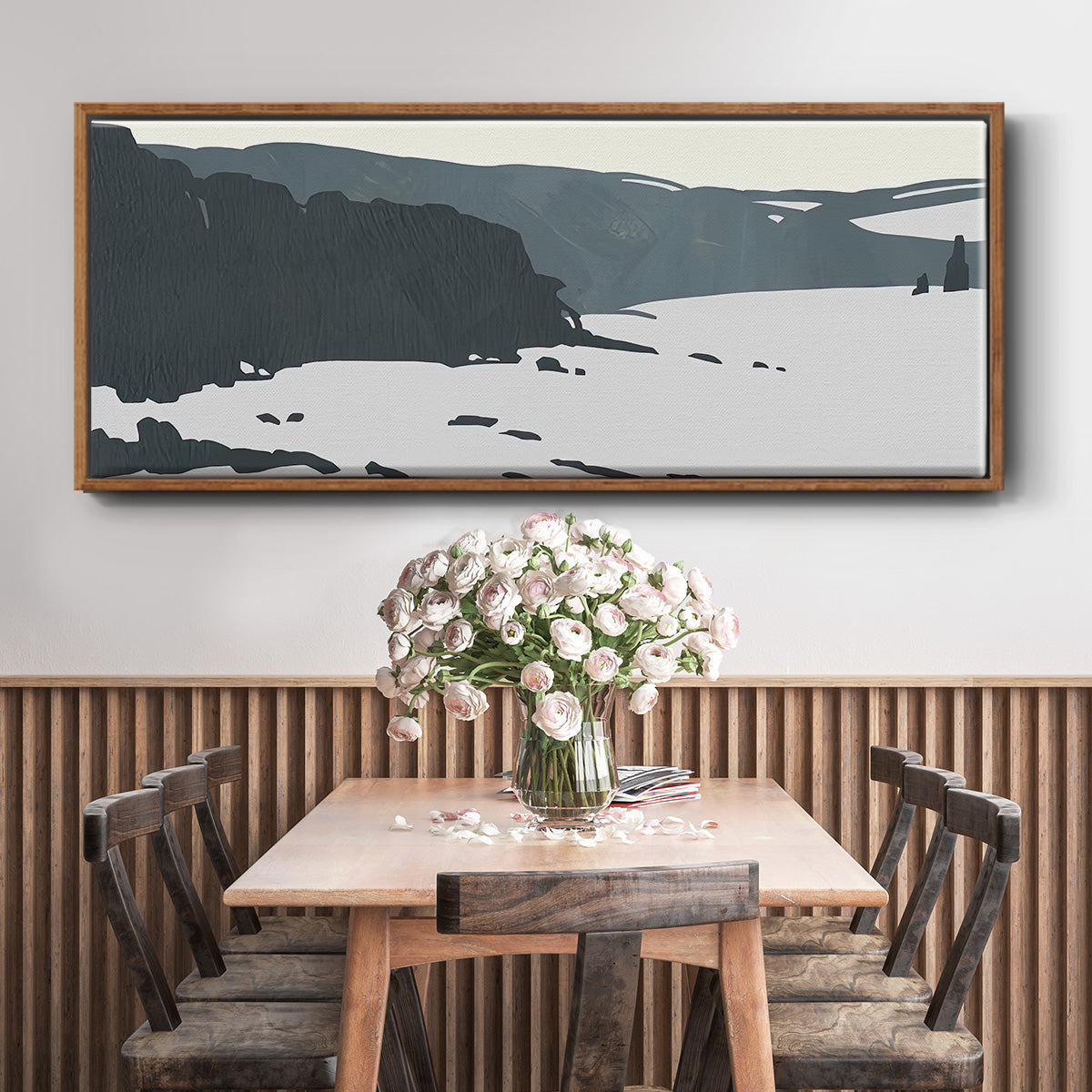 Cutter Island I - Floater Framed Canvas Print