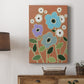 Woodblock Floral IV - Canvas Art Print