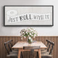 Just Roll - Floater Framed Canvas Print