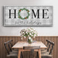 Home for the Holidays - Floater Framed Canvas Print