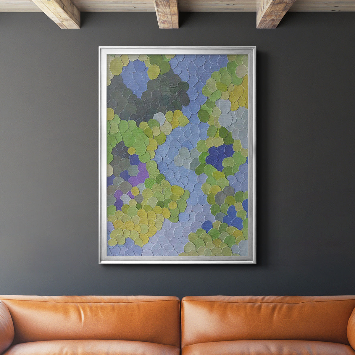 Estes Park - Modern Framed Canvas Print
