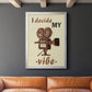Movie Time III - Modern Framed Canvas Print
