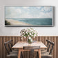 Beach View - Floater Framed Canvas Print