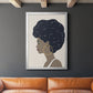 Heavenly Hair I - Modern Framed Canvas Print