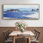 The Banks of the Fjord at Christiania, 1895 - Floater Framed Canvas Print