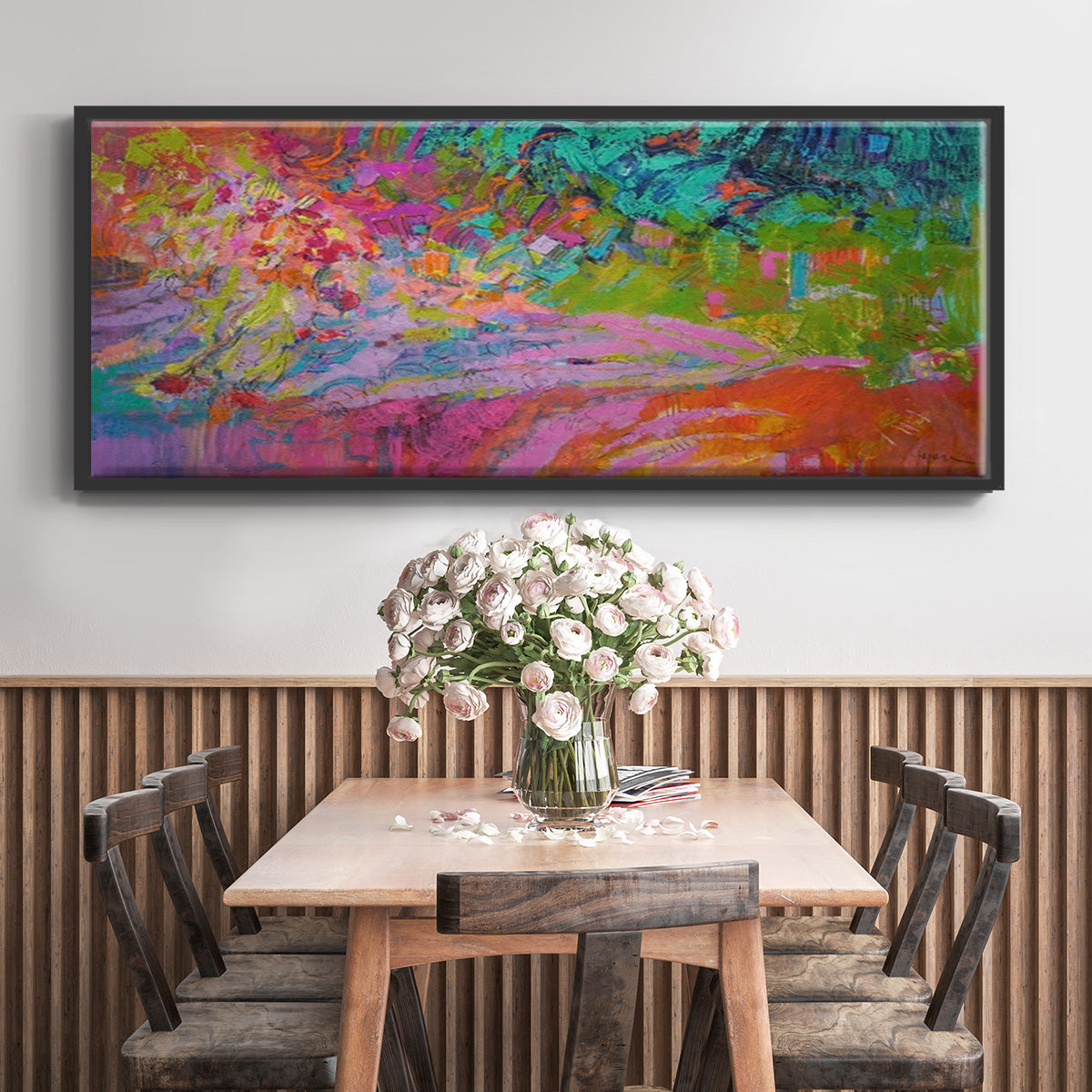 Passion Diva - Floater Framed Canvas Print
