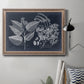 Foliage on Navy III Premium Framed Canvas- Ready to Hang