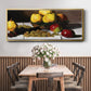 Still Life with Pears and Grapes, 1867 - Floater Framed Canvas Print