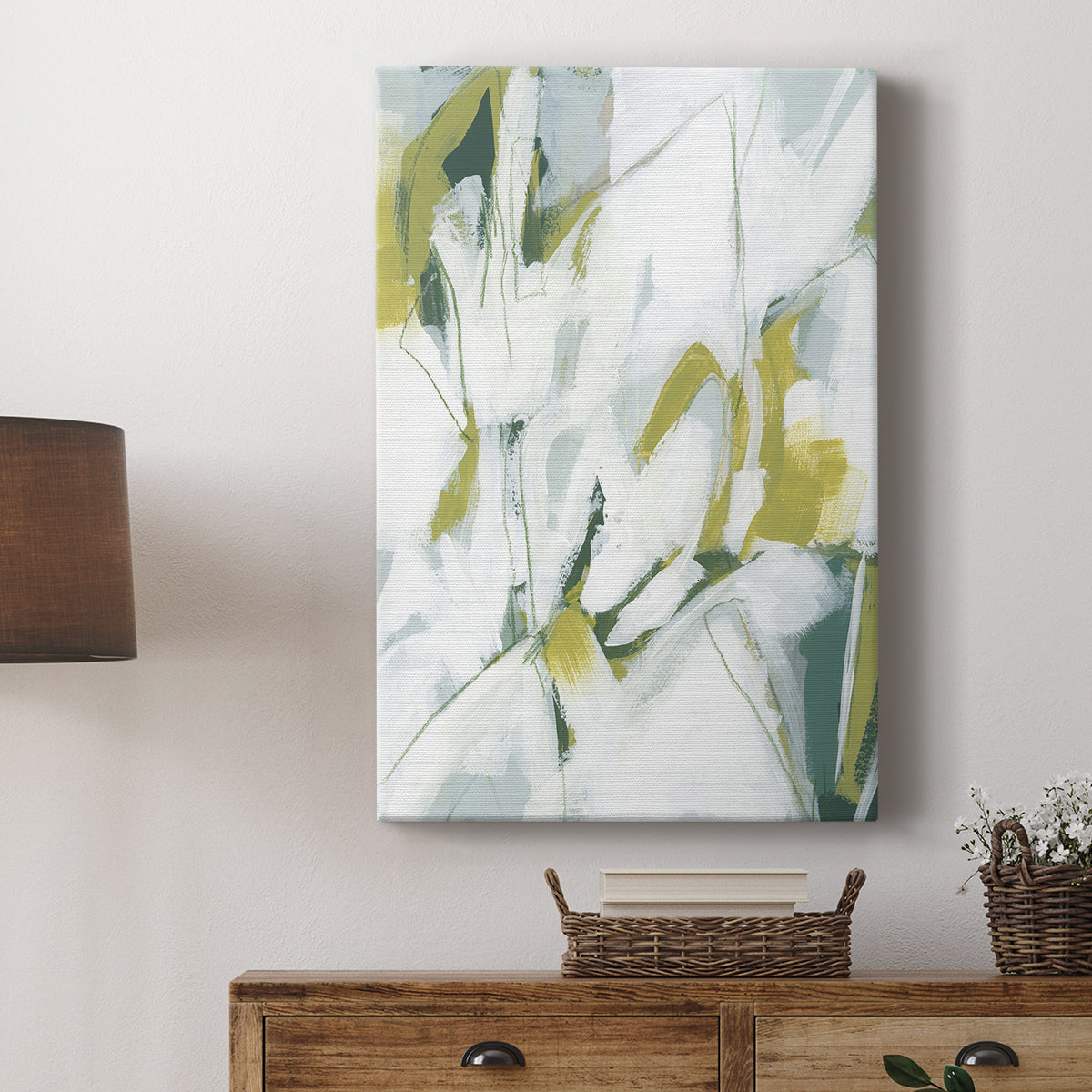Emerald Ice II - Canvas Art Print