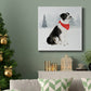 Christmas Cats and Dogs II-Premium Gallery Wrapped Canvas - Ready to Hang