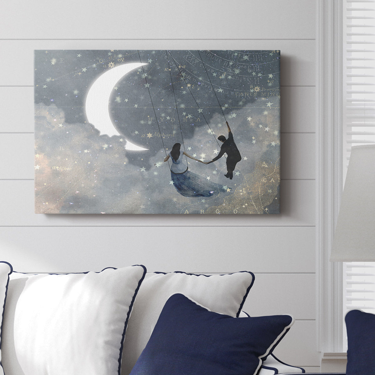 Celestial Love I - Canvas Art Print