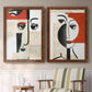 Faces of A Century III - Premium Framed Canvas 2 Piece Set - Ready to Hang