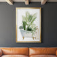 Plant Bath I - Modern Framed Canvas Print
