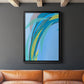 Circulating Flow III - Modern Framed Canvas Print