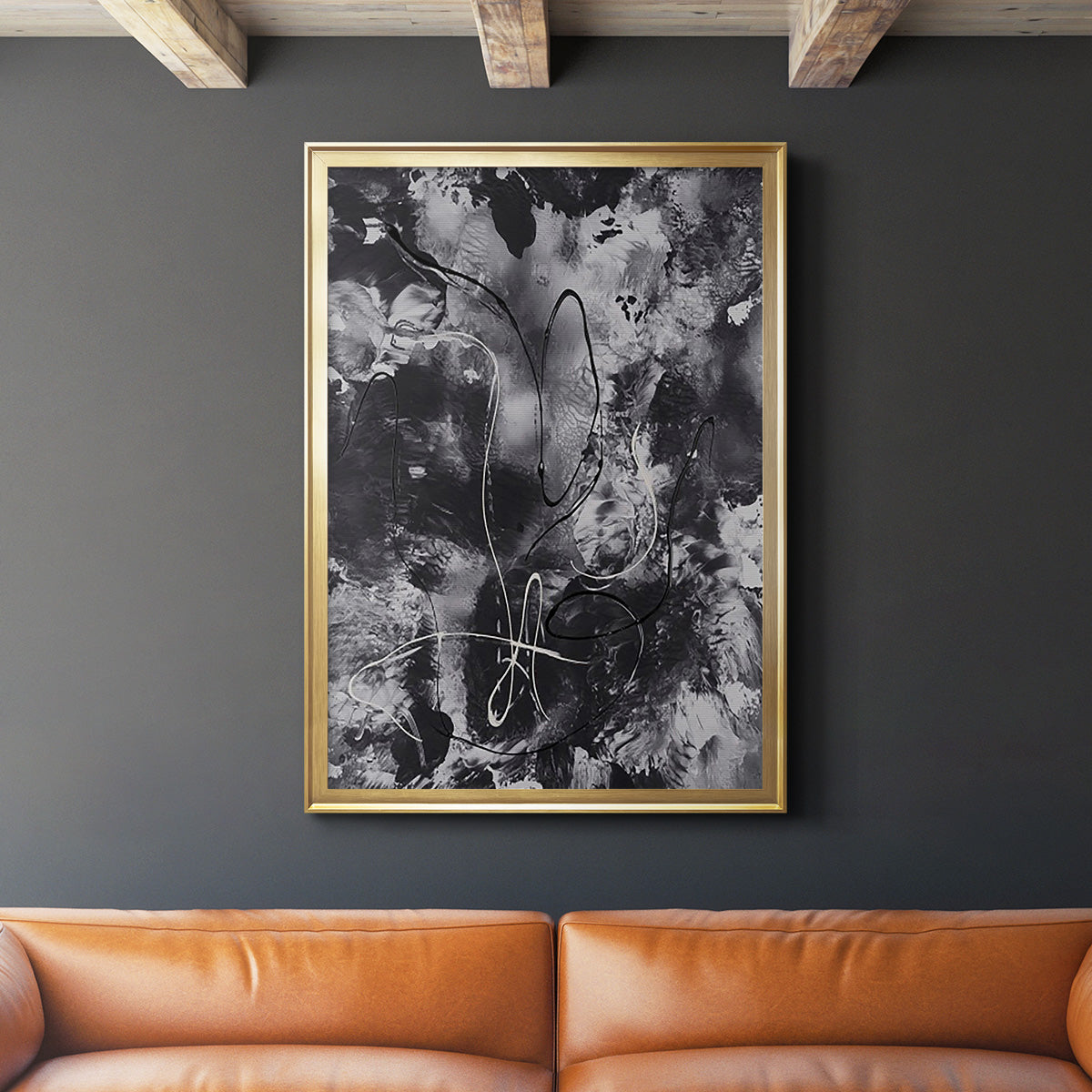 Radical Mix II - Modern Framed Canvas Print