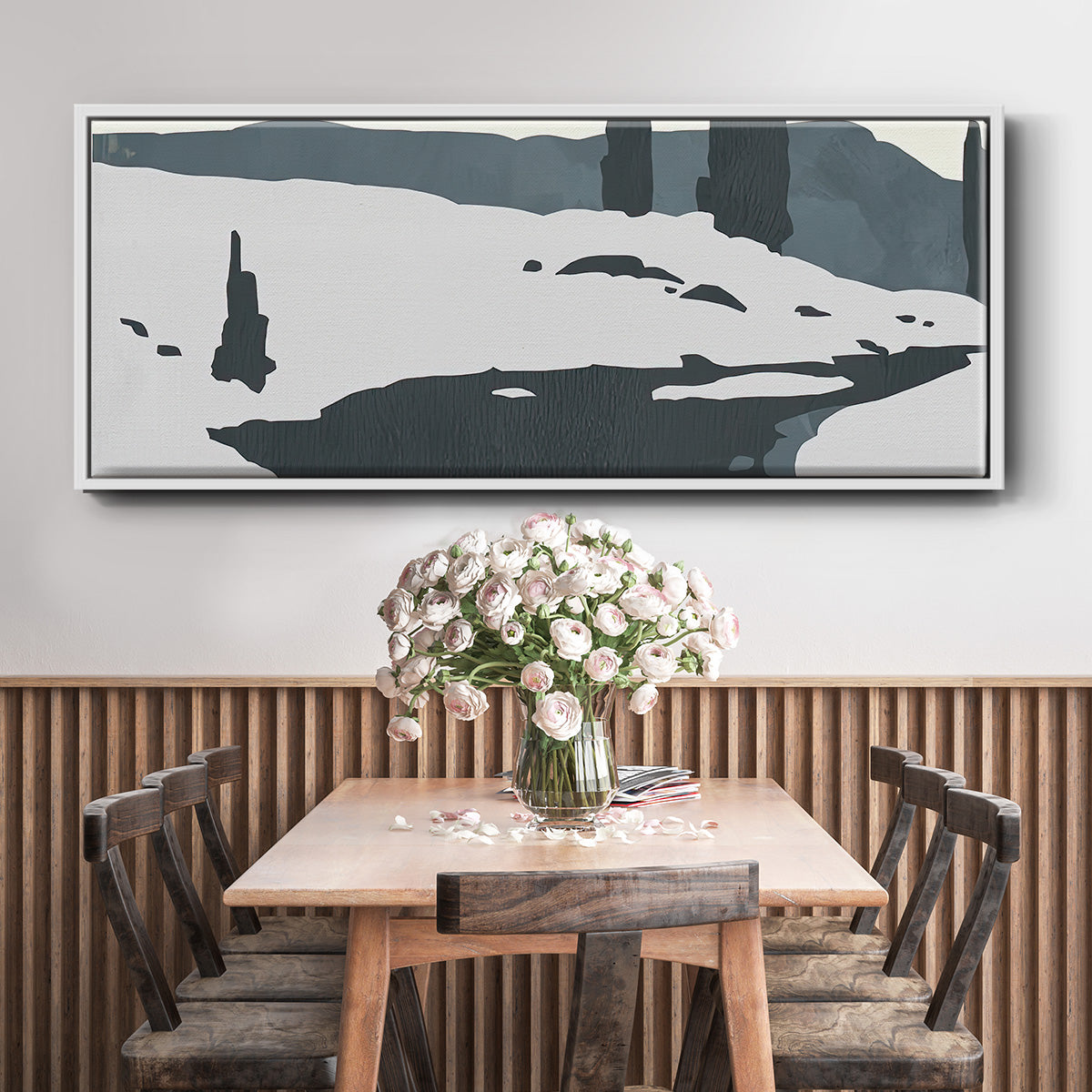 Cutter Island II - Floater Framed Canvas Print