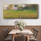 Morning Landscape, Giverny, 1888 - Floater Framed Canvas Print