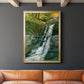 Kent Falls - Modern Framed Canvas Print