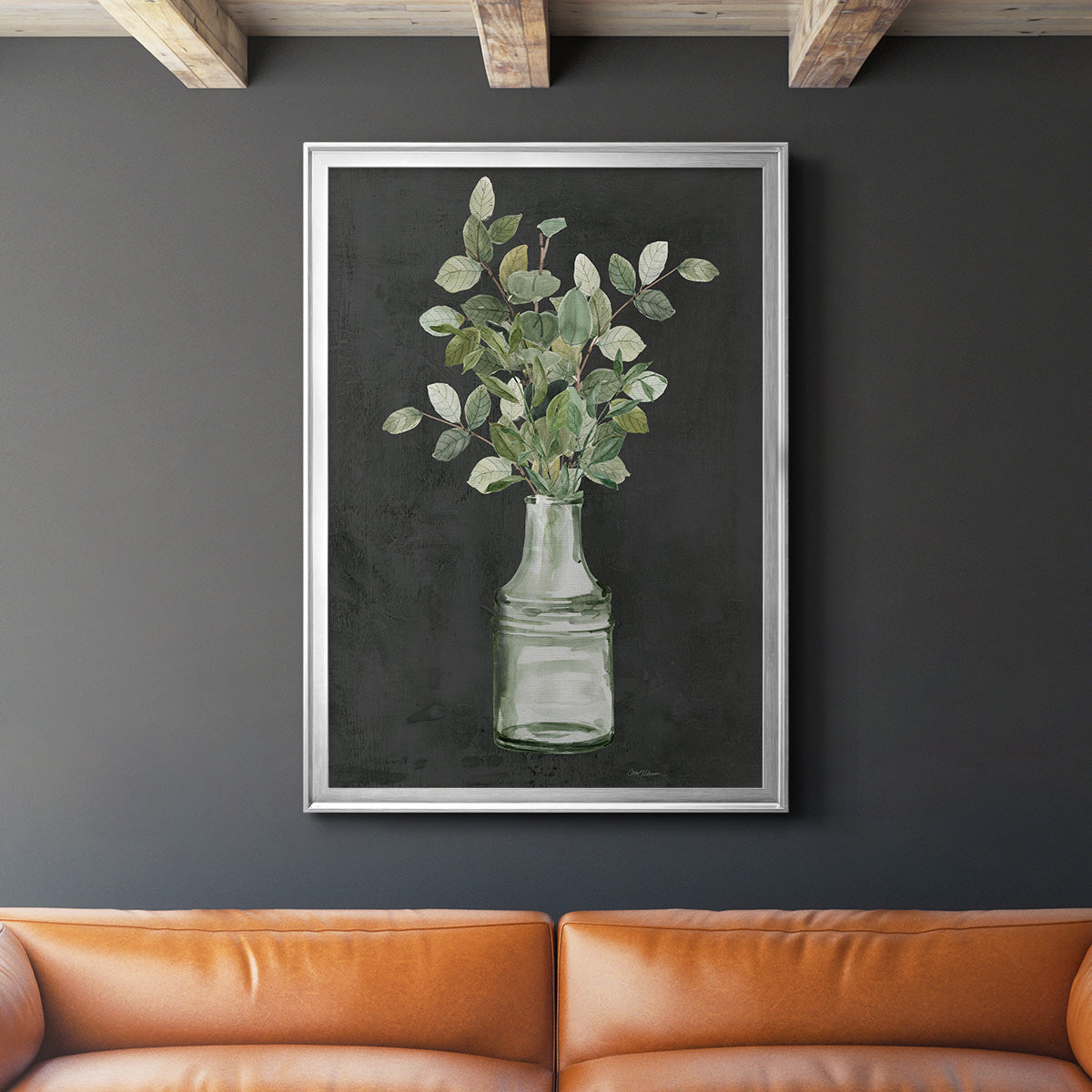 Artisanal Bouquet I - Modern Framed Canvas Print