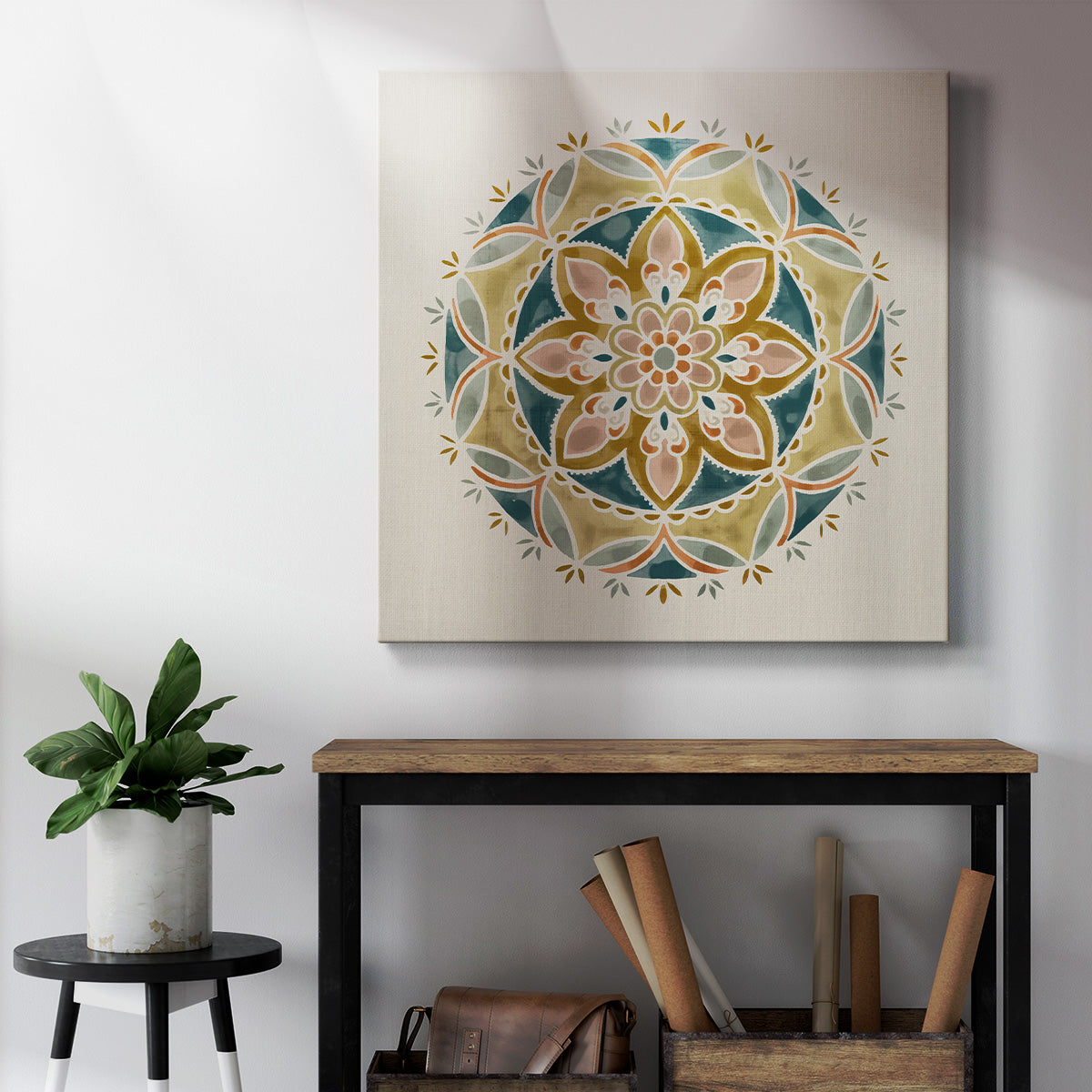 Summer Mandala III - Canvas Art Print