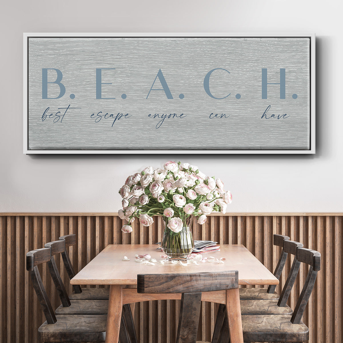 Best Escape - Floater Framed Canvas Print