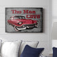 The Man Cave - Canvas Art Print