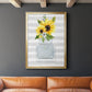 Sunflower Perfume II - Modern Framed Canvas Print