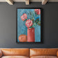 Rosa Blooms II - Modern Framed Canvas Print