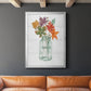 Harvest Home Leaves I - Modern Framed Canvas Print