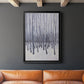 Bare Trees in Winter II - Modern Framed Canvas Print