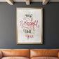 Wonderful Time of the Year - Modern Framed Canvas Print
