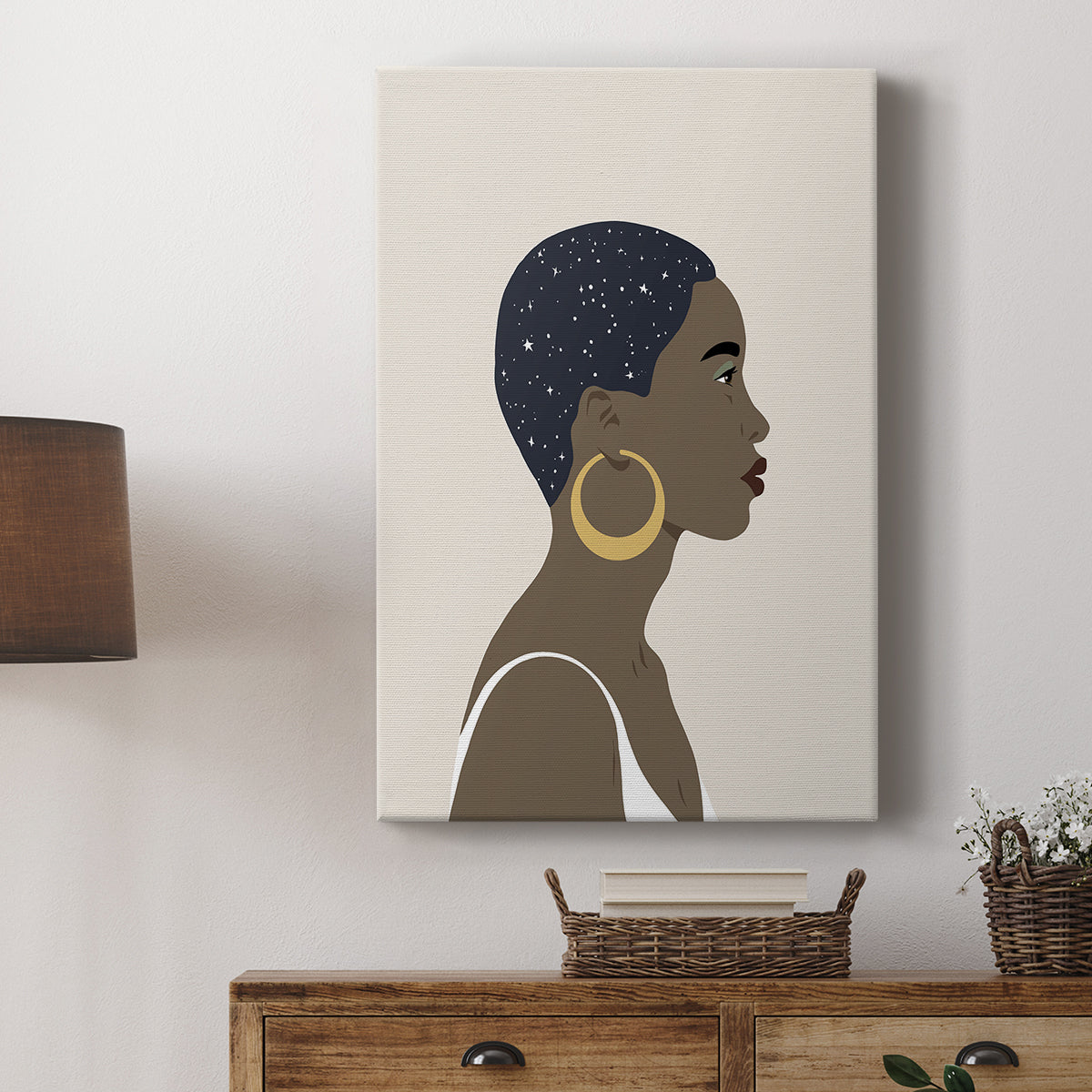 Heavenly Hair IV - Canvas Art Print
