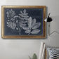 Foliage on Navy V Premium Framed Canvas- Ready to Hang