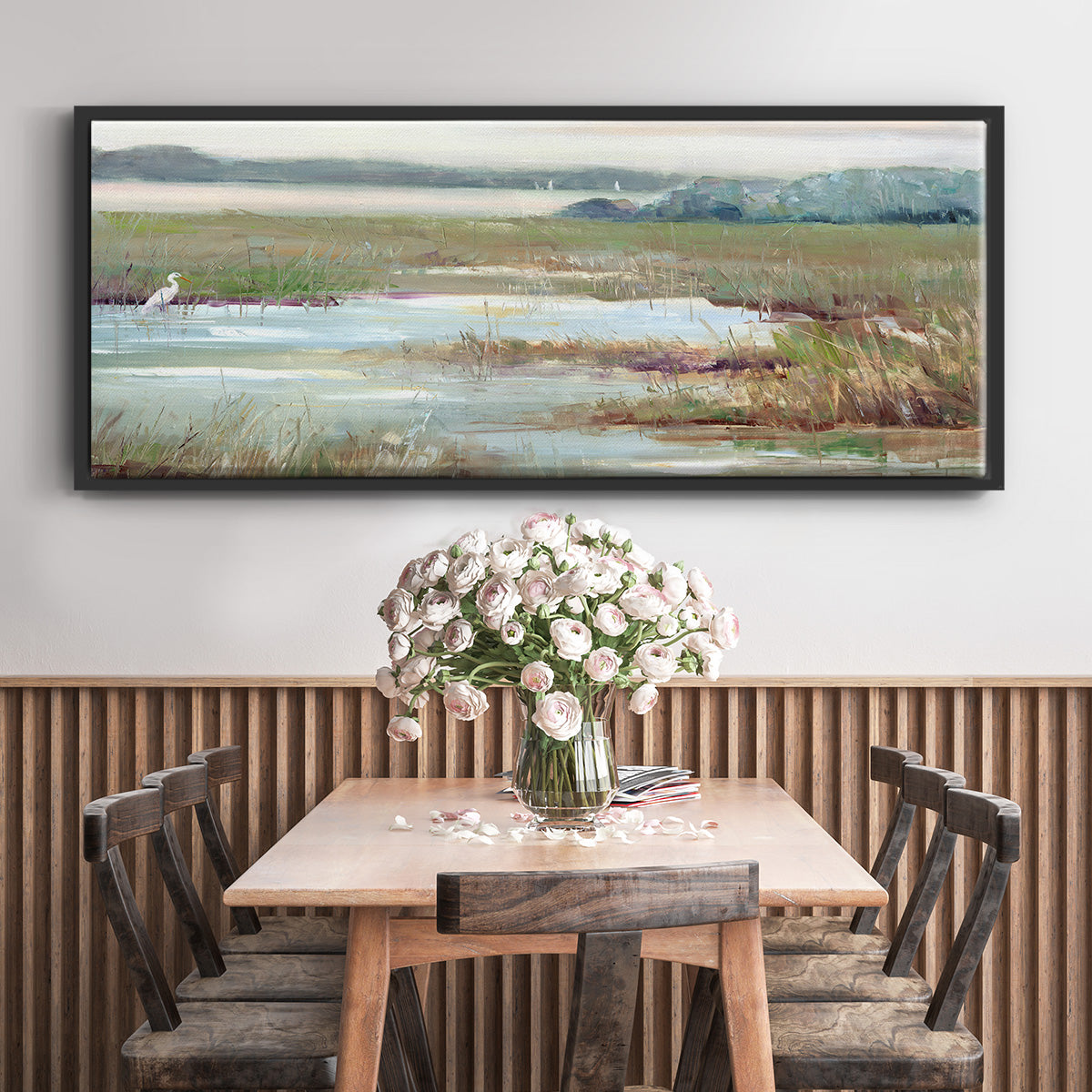 Early Morning Magic - Floater Framed Canvas Print