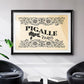 Antique French Label III - Modern Framed Art Print