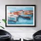 Primary Boats II - Modern Framed Art Print