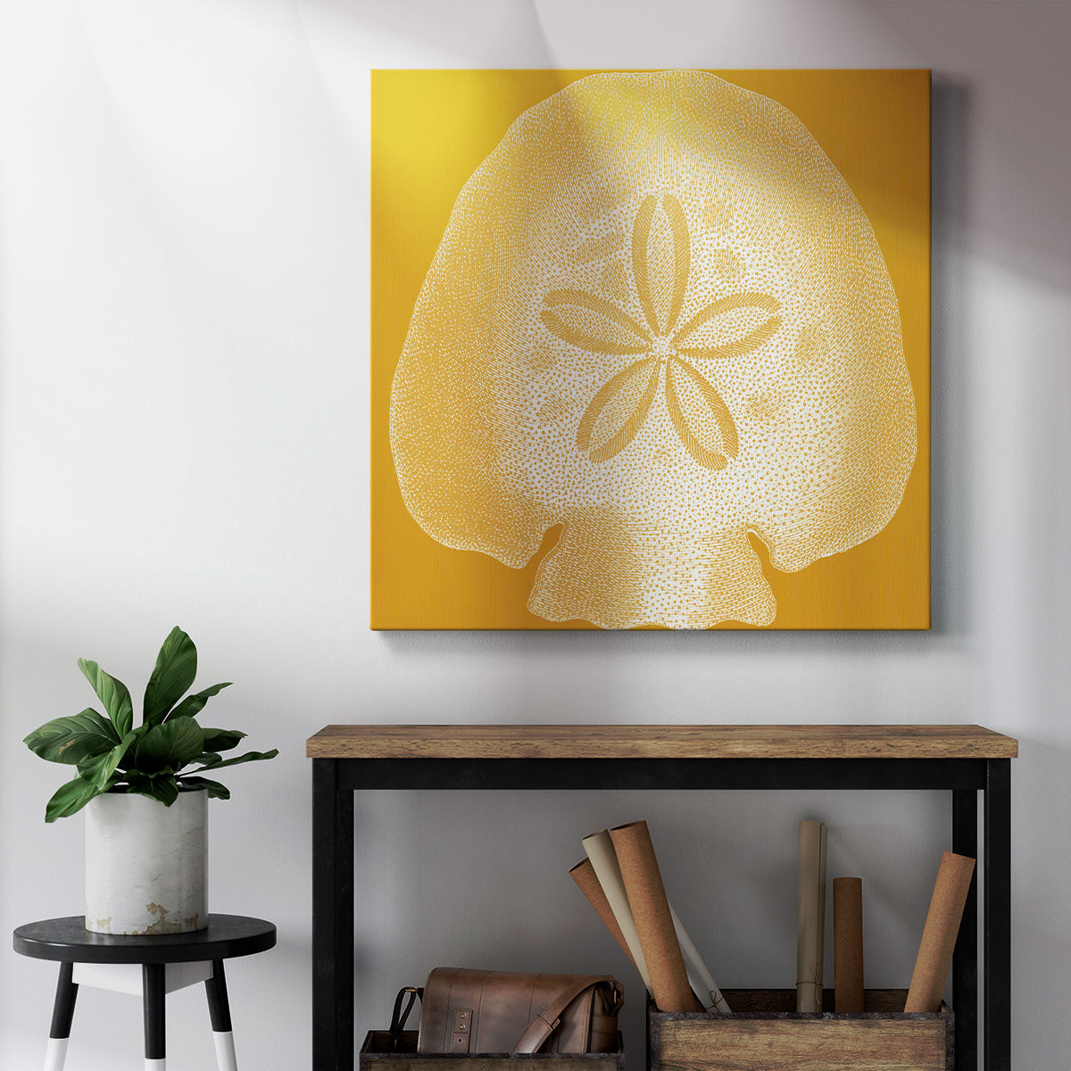 Saturated Shell I - Canvas Art Print